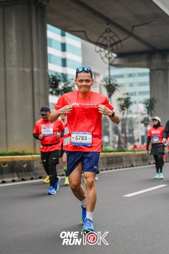 Race photo from ONE RUN 10K 2025