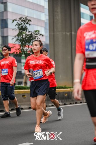 Race photo from ONE RUN 10K 2025