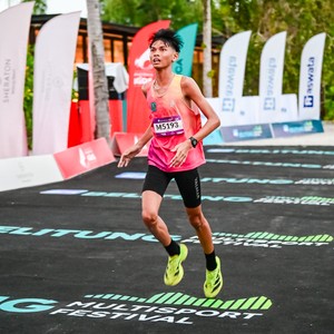 Race photo from Belitung Multisport Festival