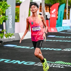 Race photo from Belitung Multisport Festival