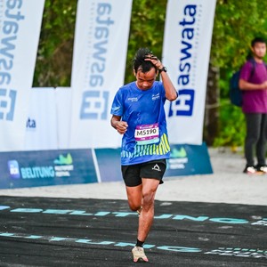 Race photo from Belitung Multisport Festival
