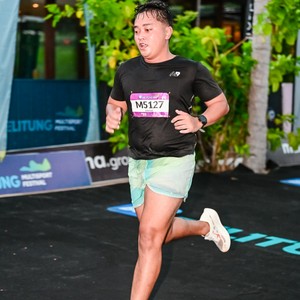 Race photo from Belitung Multisport Festival
