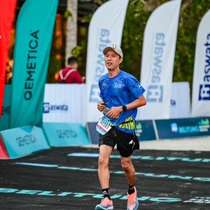Race photo from Belitung Multisport Festival