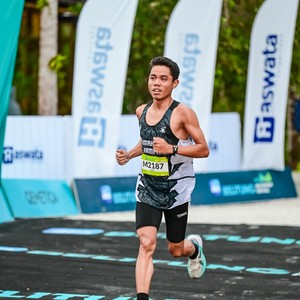 Race photo from Belitung Multisport Festival