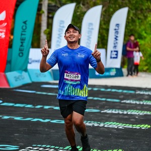 Race photo from Belitung Multisport Festival