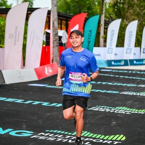 Race photo from Belitung Multisport Festival
