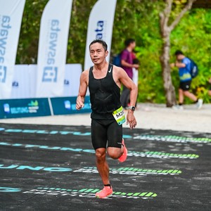 Race photo from Belitung Multisport Festival