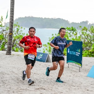 Race photo from Belitung Multisport Festival