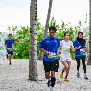 Race photo from Belitung Multisport Festival