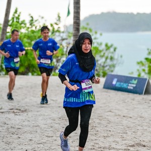 Race photo from Belitung Multisport Festival