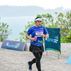 Race photo from Belitung Multisport Festival