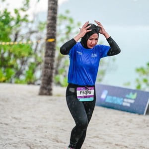 Race photo from Belitung Multisport Festival