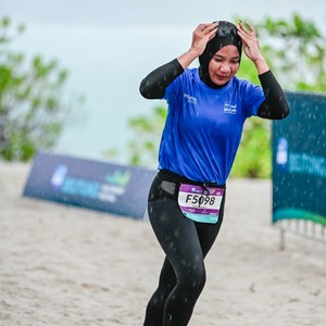 Race photo from Belitung Multisport Festival