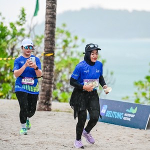 Race photo from Belitung Multisport Festival