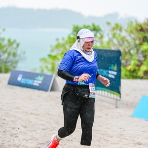 Race photo from Belitung Multisport Festival