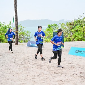 Race photo from Belitung Multisport Festival