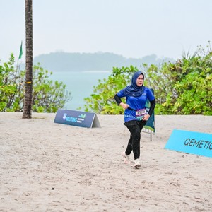 Race photo from Belitung Multisport Festival