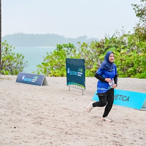 Race photo from Belitung Multisport Festival