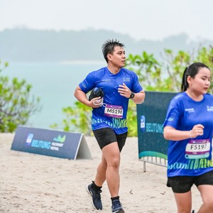Race photo from Belitung Multisport Festival