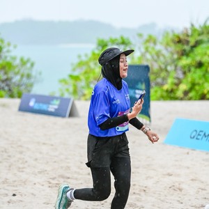 Race photo from Belitung Multisport Festival