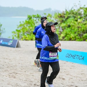 Race photo from Belitung Multisport Festival