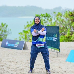 Race photo from Belitung Multisport Festival