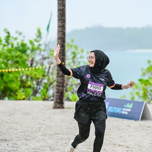 Race photo from Belitung Multisport Festival