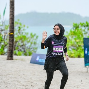 Race photo from Belitung Multisport Festival