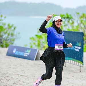 Race photo from Belitung Multisport Festival