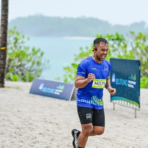 Race photo from Belitung Multisport Festival