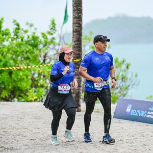 Race photo from Belitung Multisport Festival