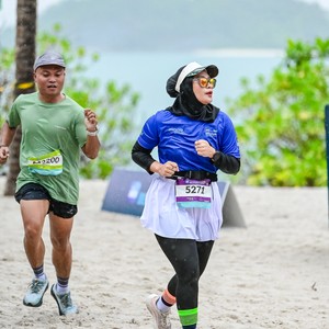 Race photo from Belitung Multisport Festival