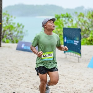 Race photo from Belitung Multisport Festival