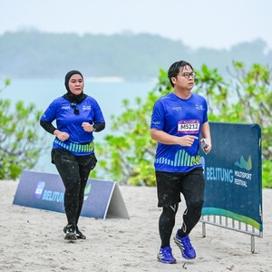 Race photo from Belitung Multisport Festival