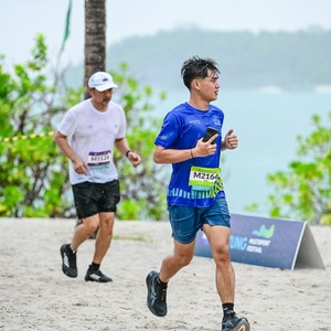 Race photo from Belitung Multisport Festival
