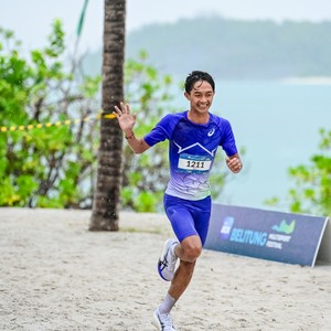 Race photo from Belitung Multisport Festival