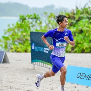 Race photo from Belitung Multisport Festival