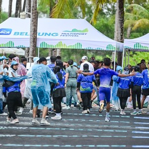 Race photo from Belitung Multisport Festival