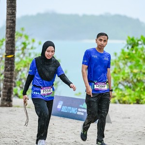 Race photo from Belitung Multisport Festival