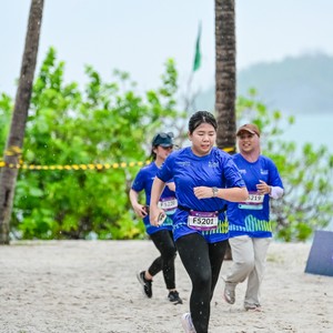Race photo from Belitung Multisport Festival