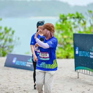Race photo from Belitung Multisport Festival