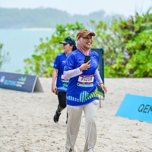 Race photo from Belitung Multisport Festival