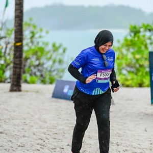 Race photo from Belitung Multisport Festival
