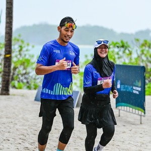 Race photo from Belitung Multisport Festival