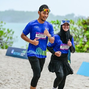 Race photo from Belitung Multisport Festival
