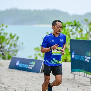 Race photo from Belitung Multisport Festival