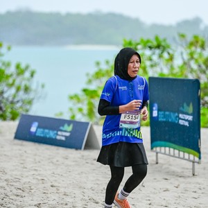 Race photo from Belitung Multisport Festival