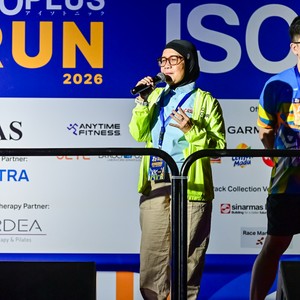 Race photo from ISOPLUS RUN 2026 - JAKARTA