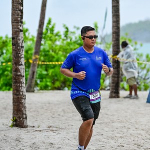 Race photo from Belitung Multisport Festival