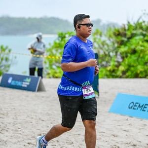 Race photo from Belitung Multisport Festival